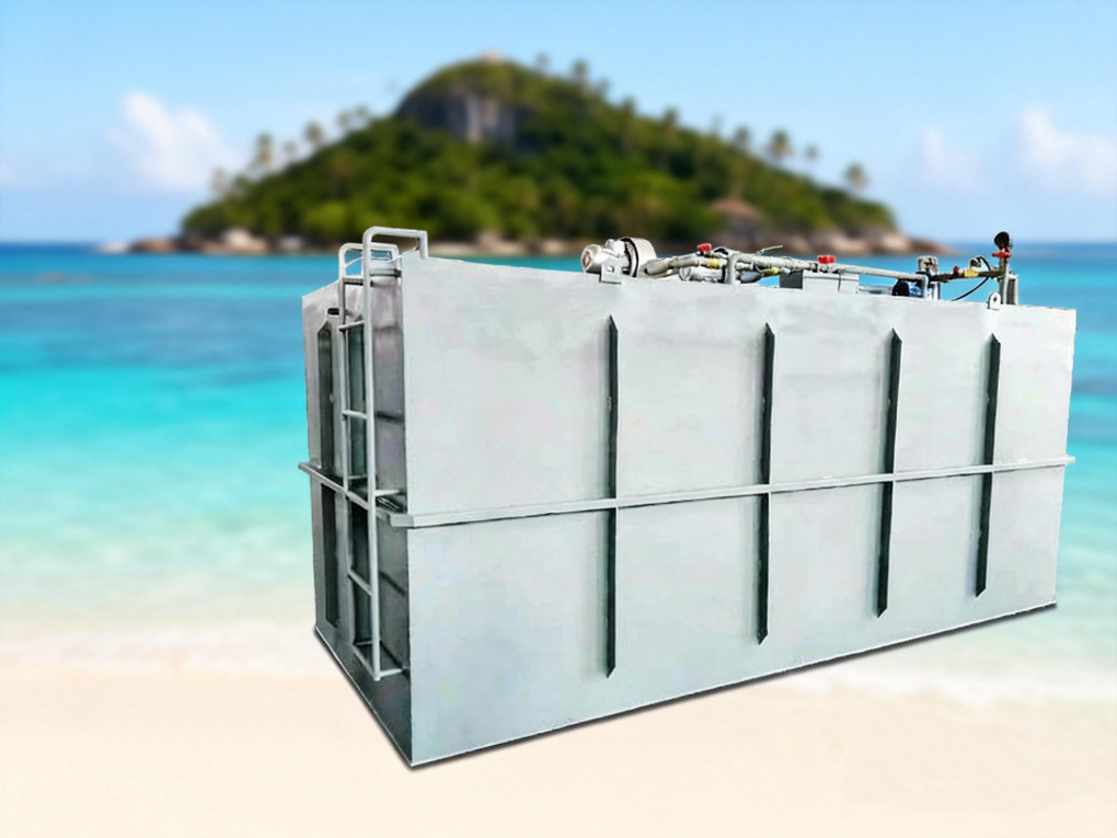 Underground Integrated Domestic Wastewater Treatment System