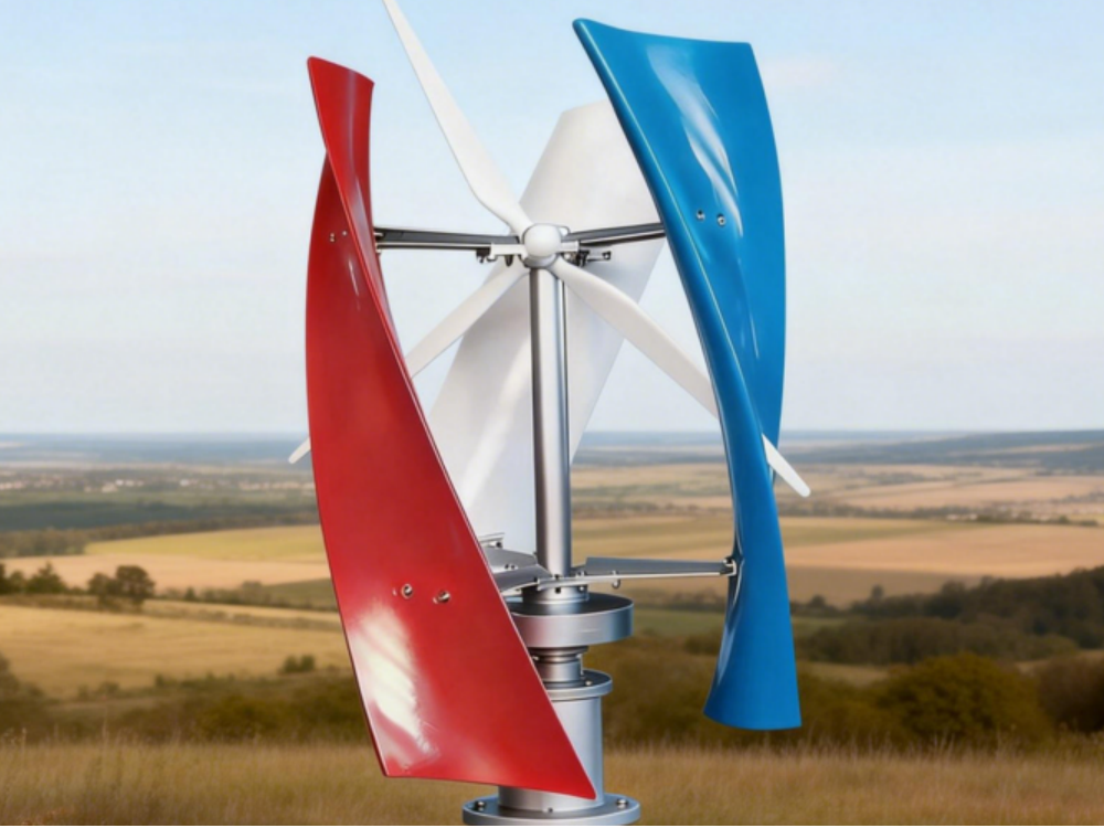 Roof-Mounted X-Type Fan Array Wind-Solar Hybrid Power System