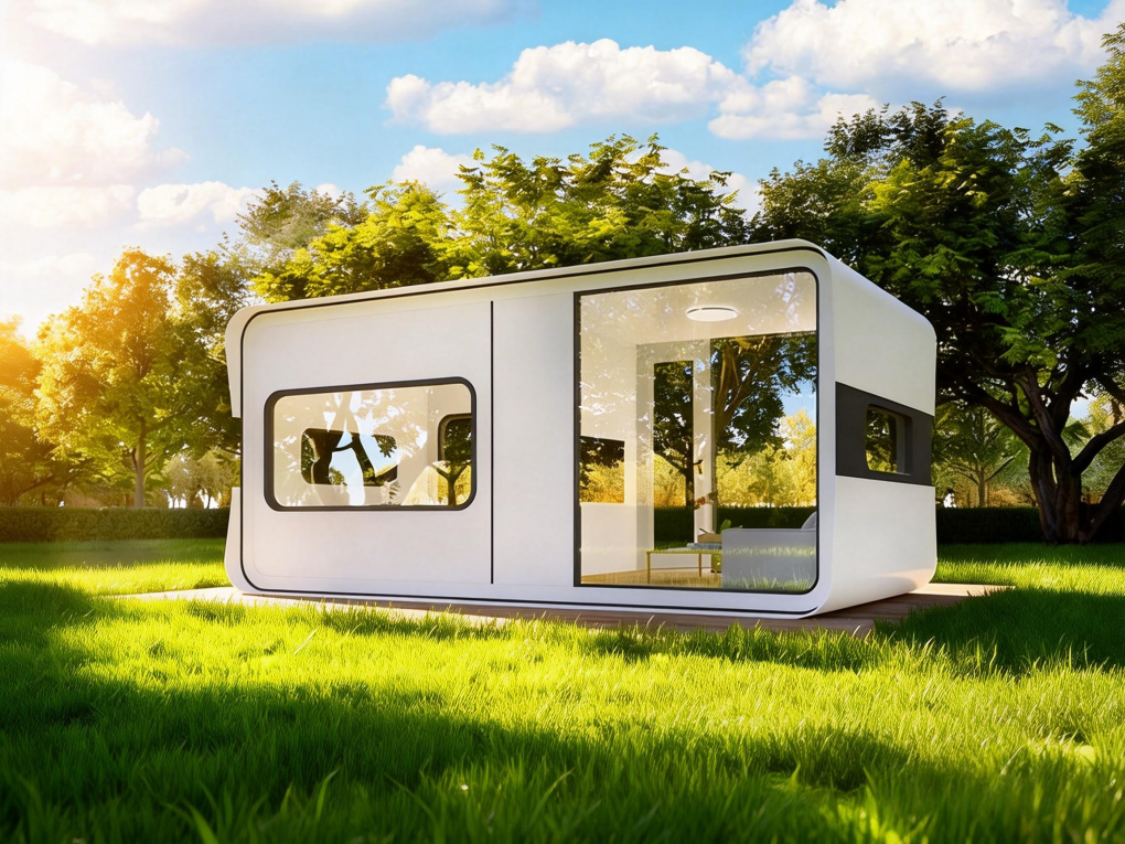 SunStay Series S1 Apple-Shaped Modular Container Sunroom for Homestay and Mobile Housing