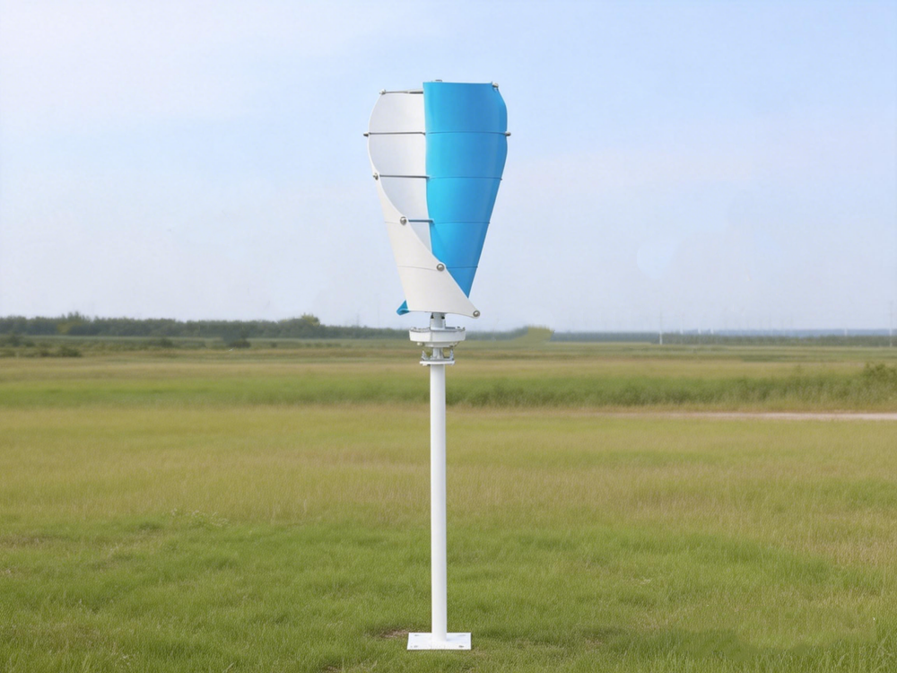 Helical Wind Turbine Residential Vertical Axis Wind Turbine
