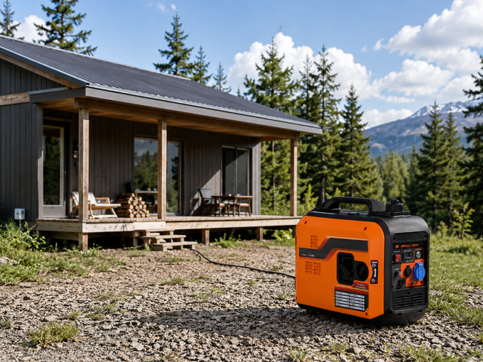 SGG-5000W Silent Gasoline Generator