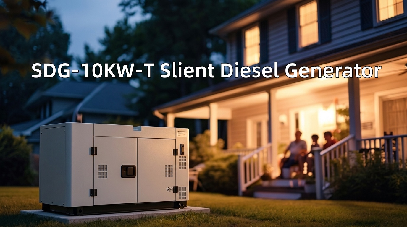 SDG-10KW-T Silent Diesel Twin-cylinder Generator